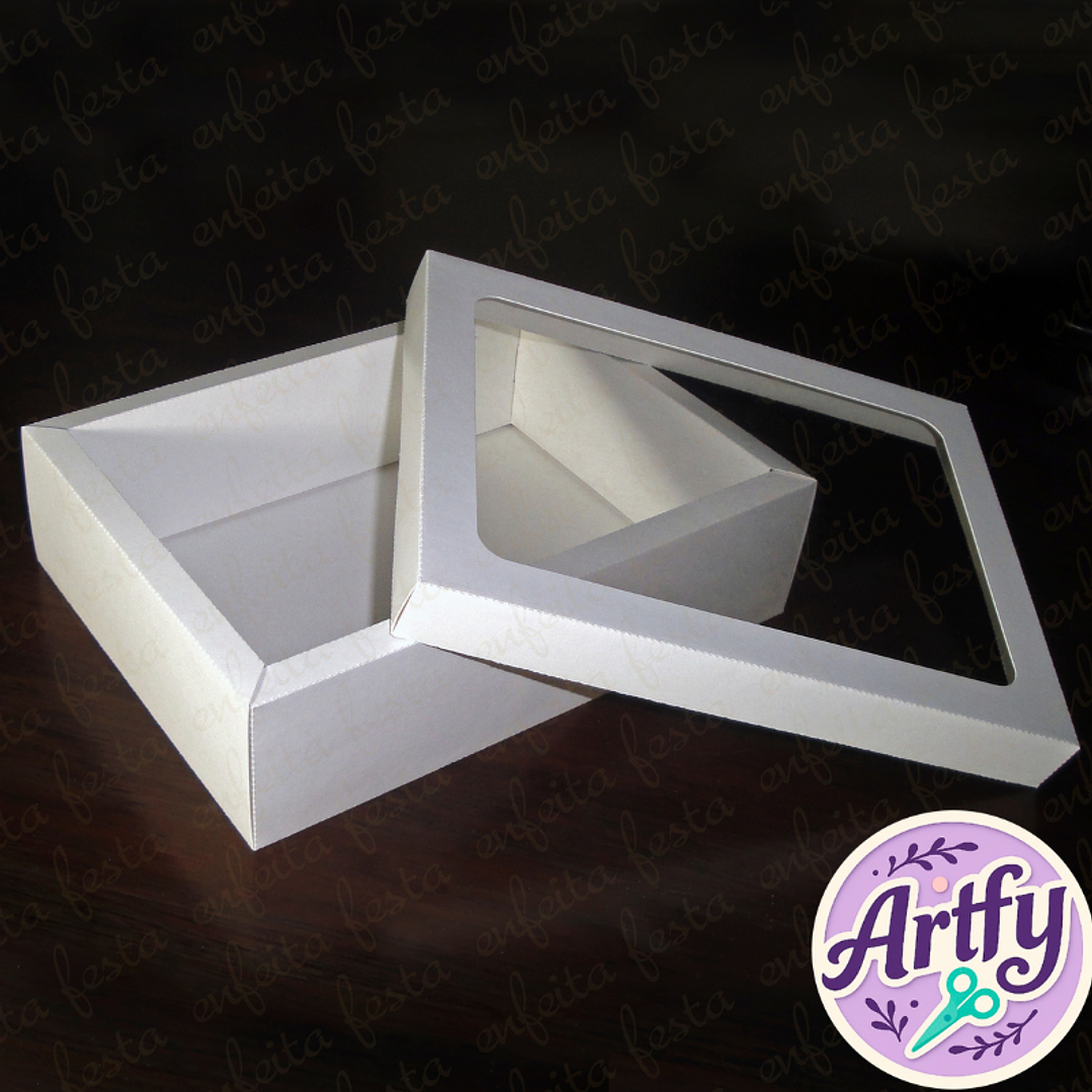 Caixa Borda Dupla Visor 1