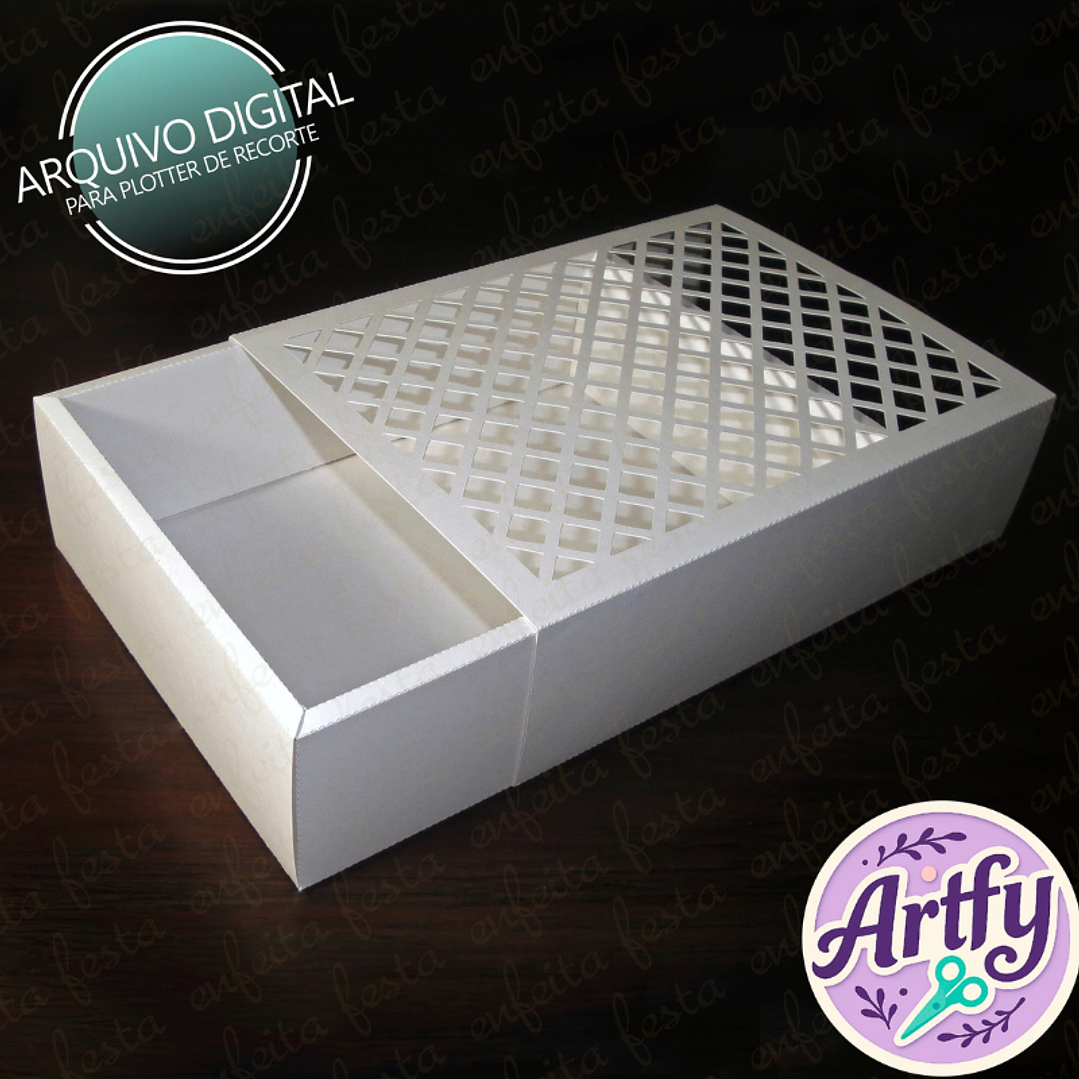 Caixa Treliça 18 x 13 x 5 cm 1