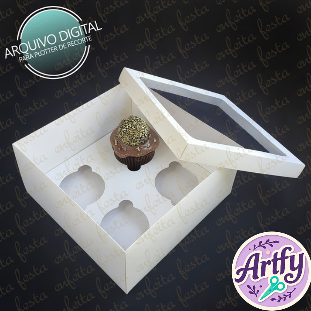 Caixa 2 Cupcakes 1
