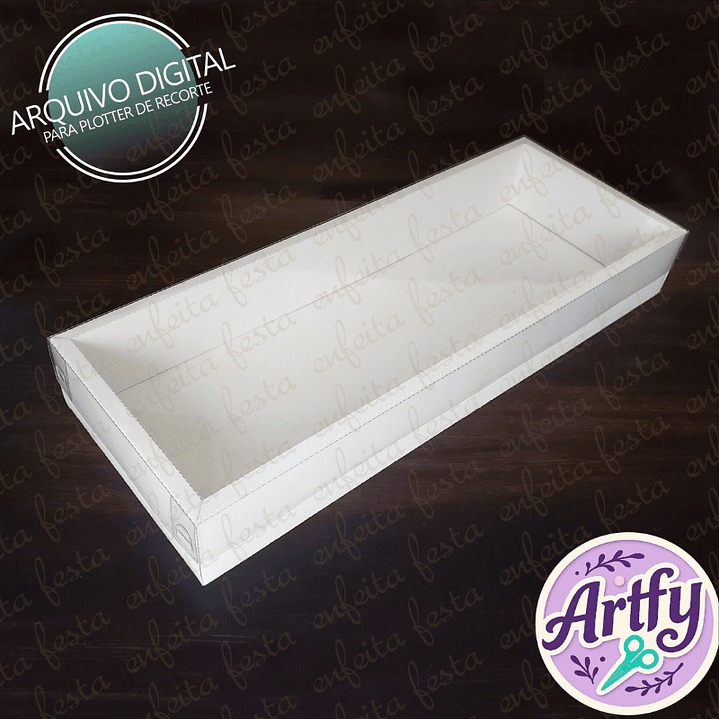 Caixa Acetato 24 x 8,5 x 3,5 1
