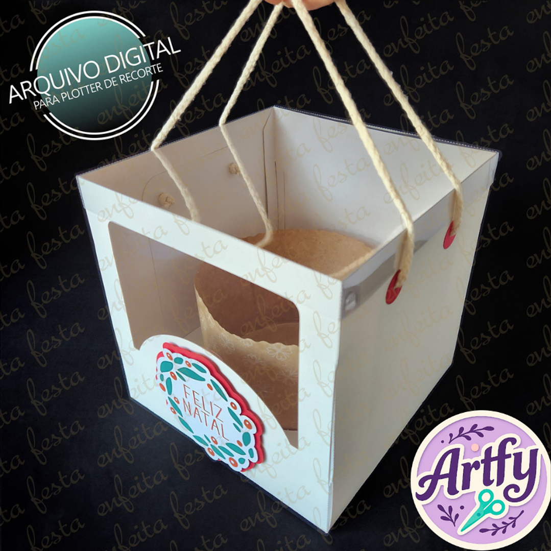 Sacola 18x18x18 Panetone 1