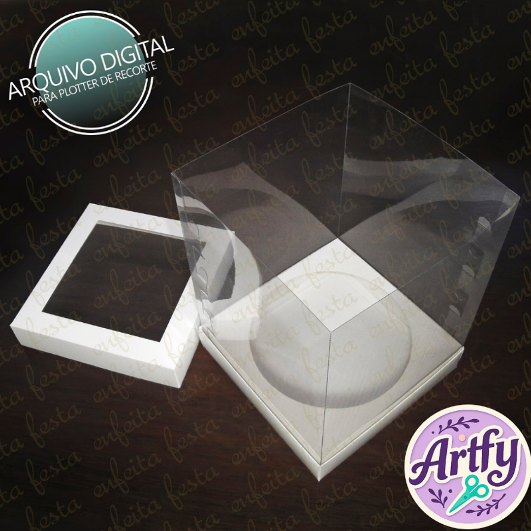 Caixa Acetato 15x15x20 1