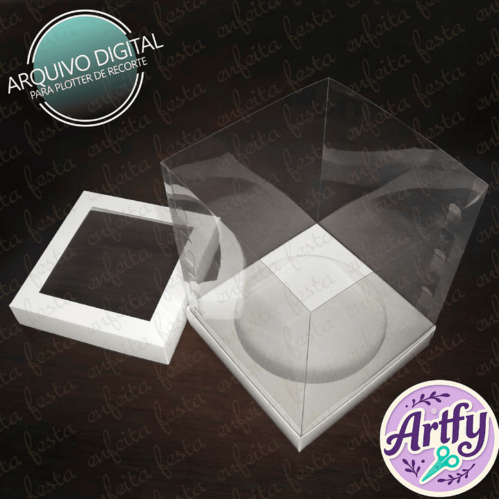Caixa Acetato 15x15x20 1
