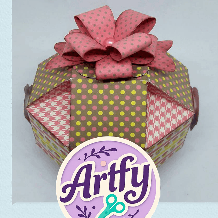 Caixa Circular Oitavada 1