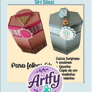 Caixa Pintura Surpresa