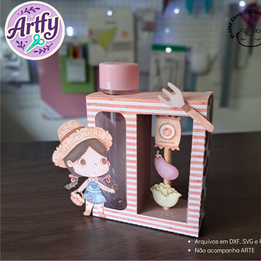 Caixa Porta Tubete Luxo 1