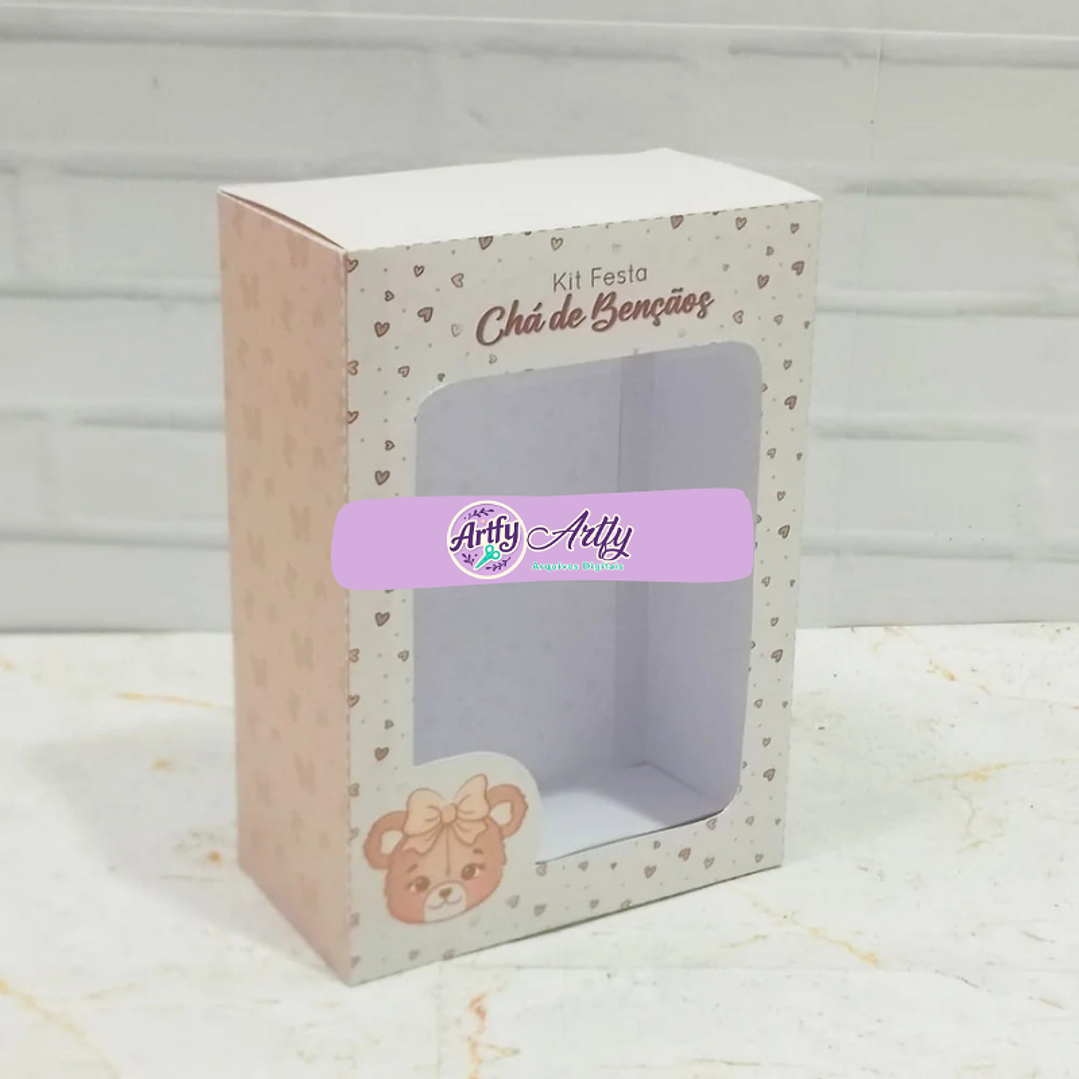 Embalagem Caixa Ursinha 1