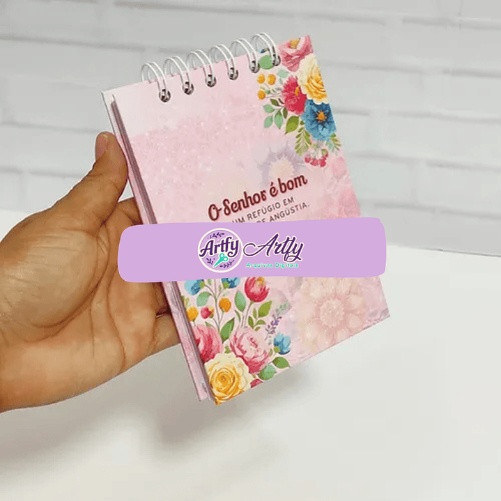 Bloquinho Floral A6 1