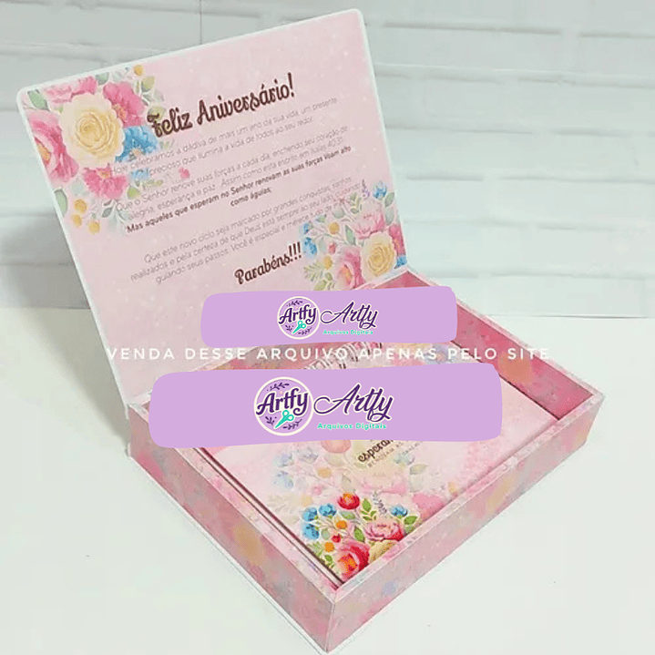 Caixa Brinde Floral 1