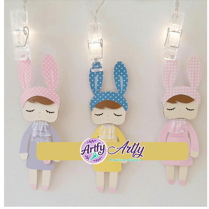 Pregadores Decorativos  Coelhinho 1