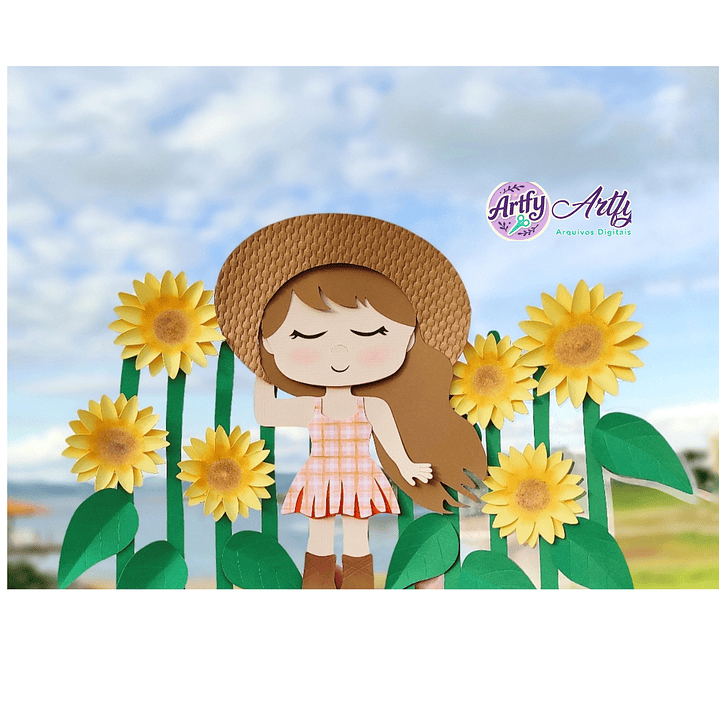 Menina Girassol 1