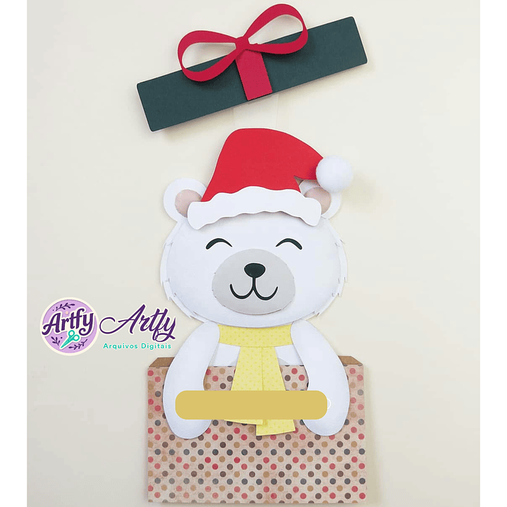 Urso Natalino Feliz  1