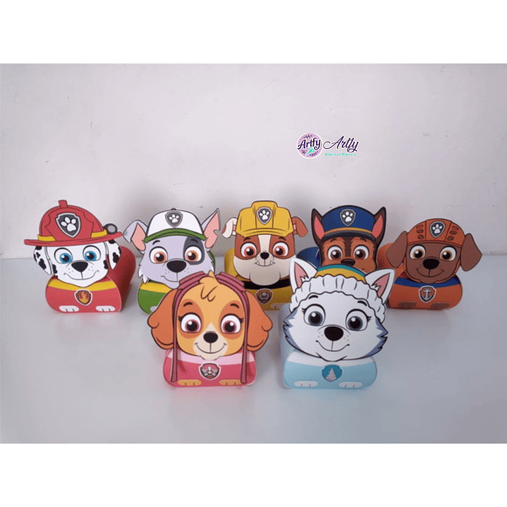 Caixa Bombons patrulha canina 1