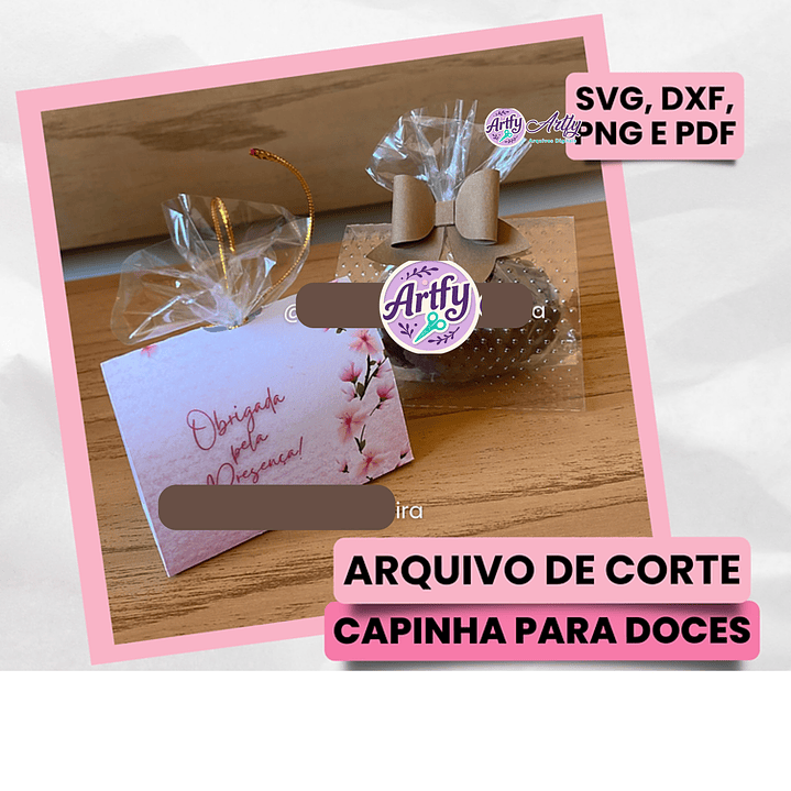 Capinha  Doces   Arte não inclusa 1