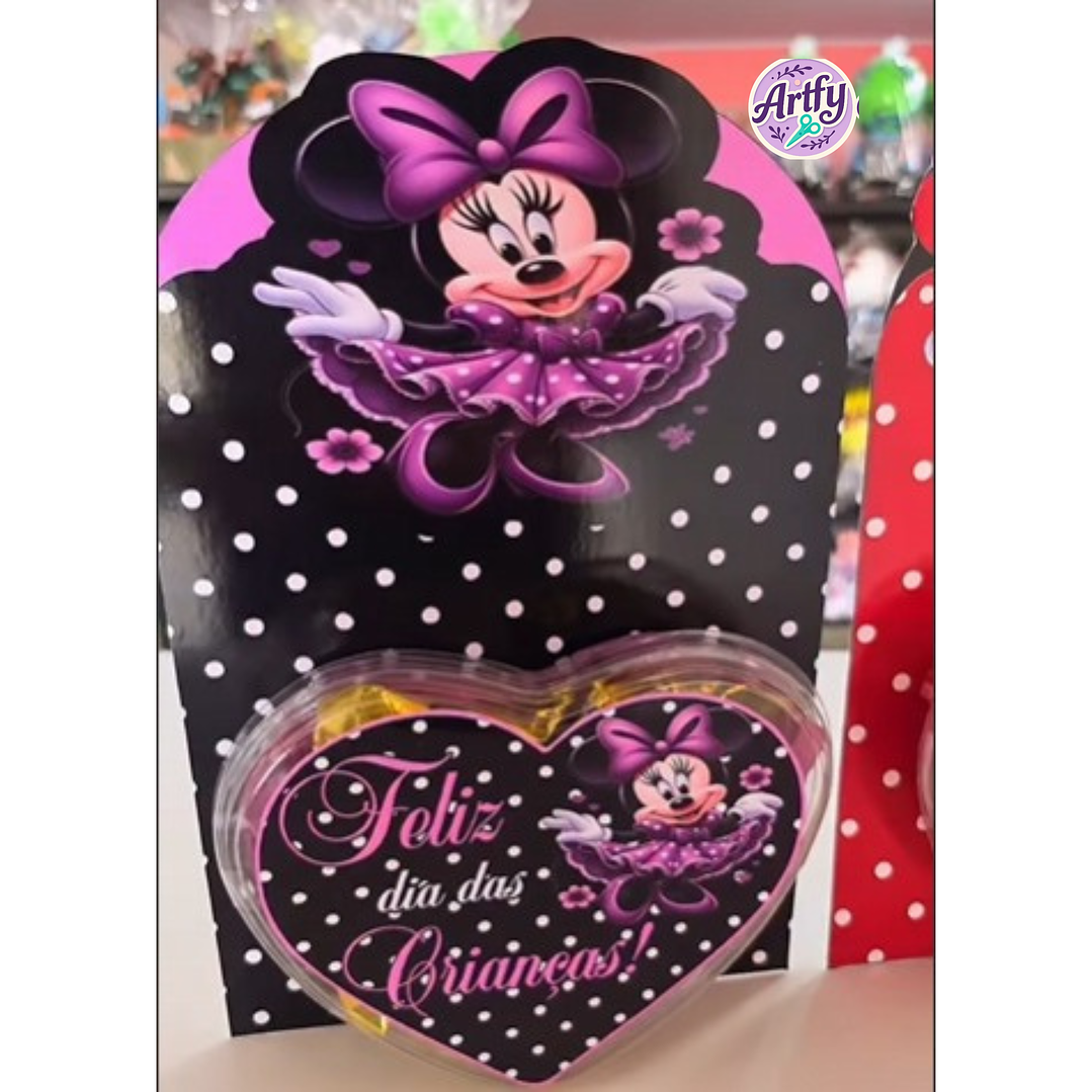 Cartão  Bombom Minnie 1