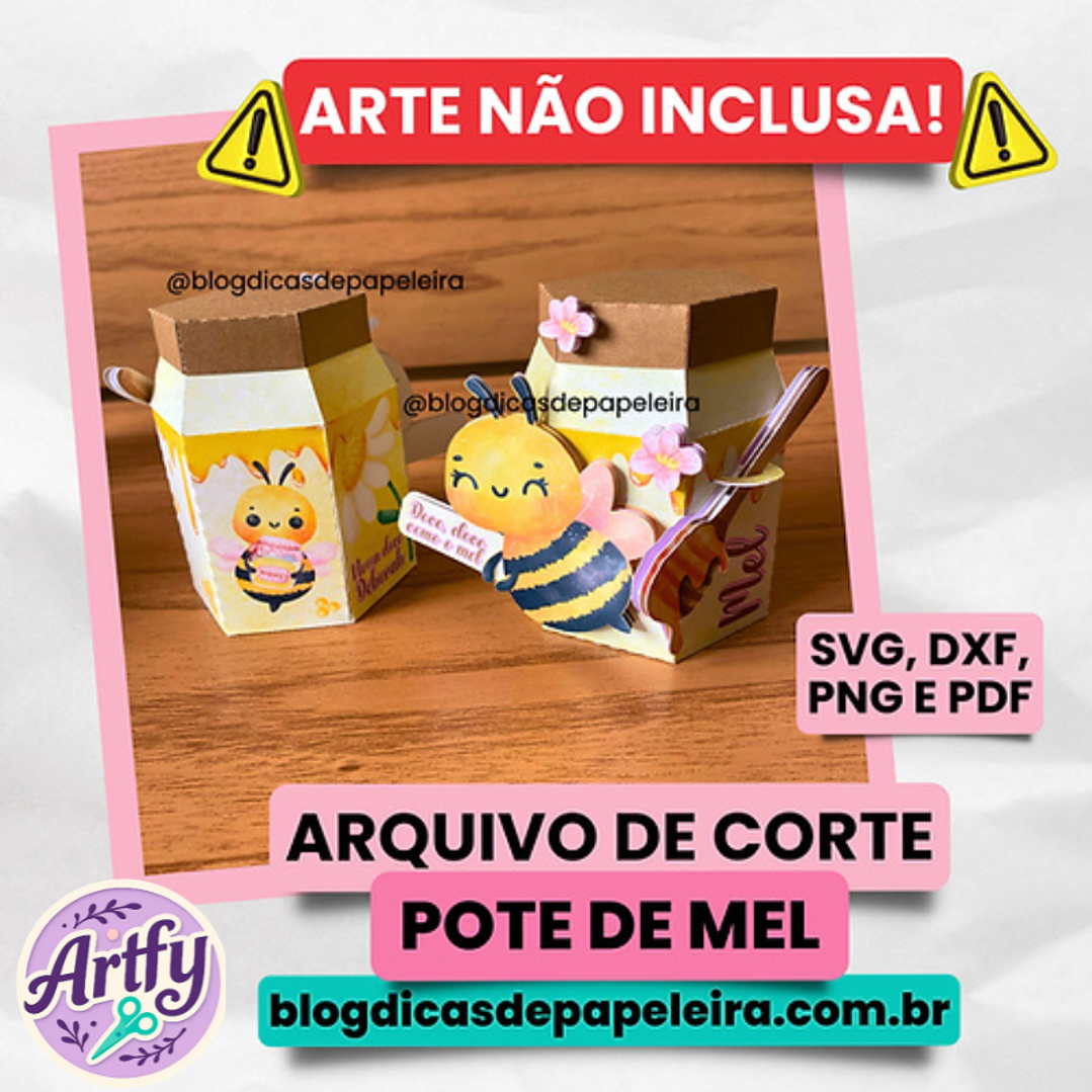 Caixa Pote de Mel 1