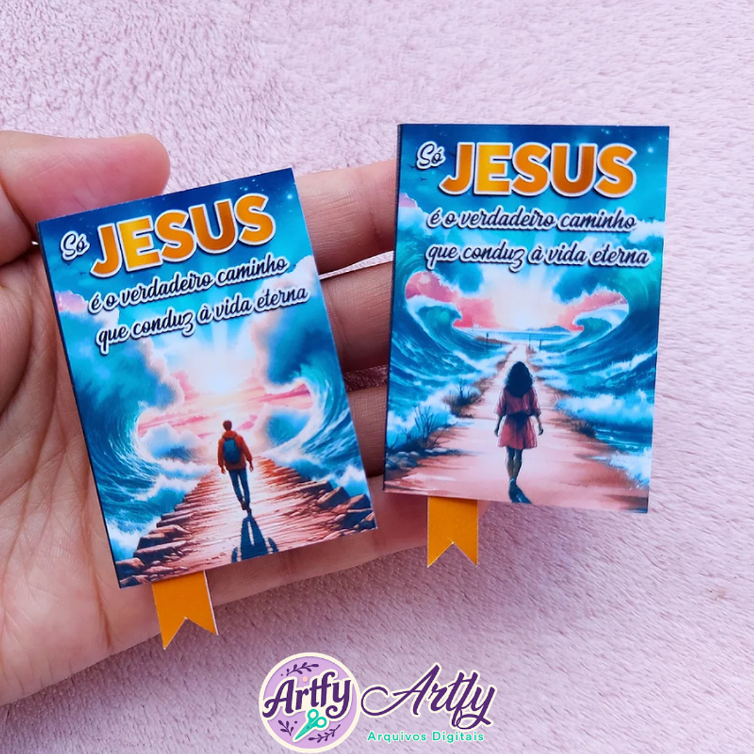 Mini Bíblia Só Jesus é o caminho 1