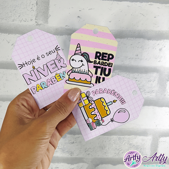 Tags - Aniversário 1