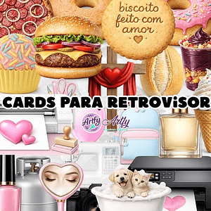 Cards Retrovisor Canva