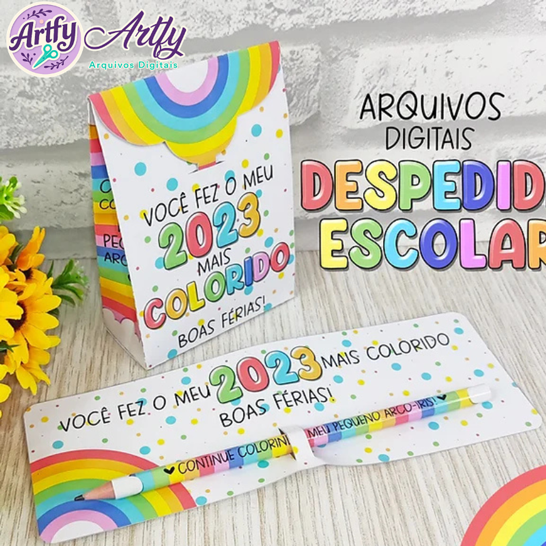 Lembrança Despedida Escolar 1