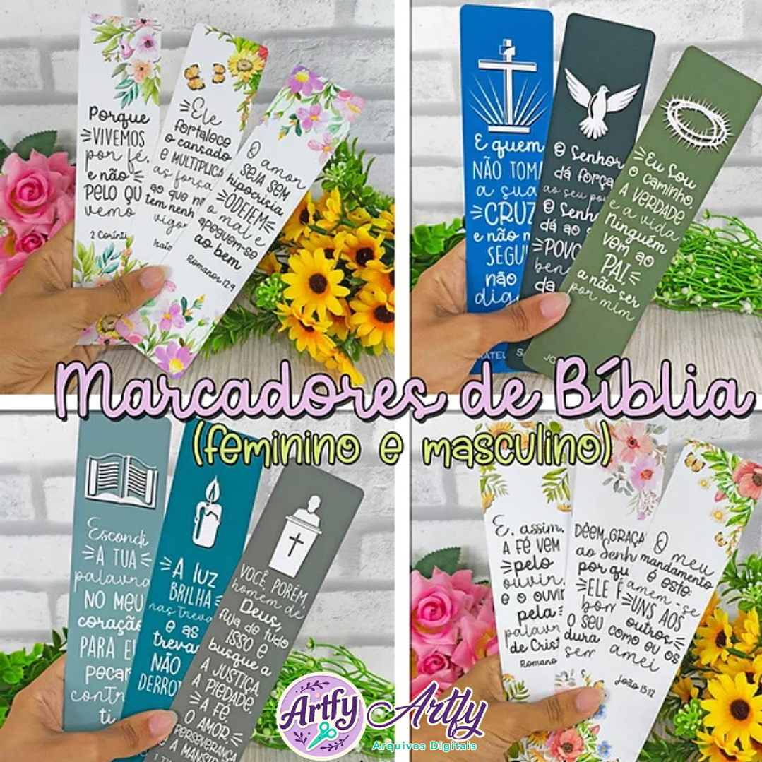 Marcadores de Bíblia 1