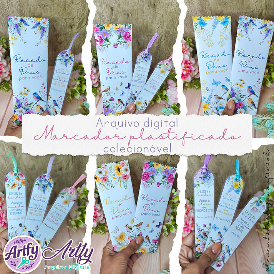 Marcadores Plastificados Colecionáveis 1