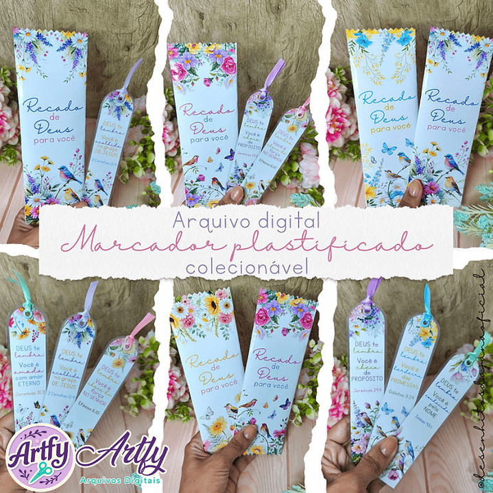 Marcadores Plastificados Colecionáveis 1