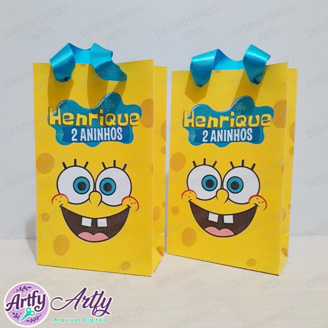 Sacola Bob Esponja 1