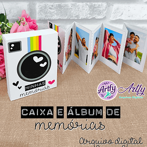 Caixa e Álbum de Memórias