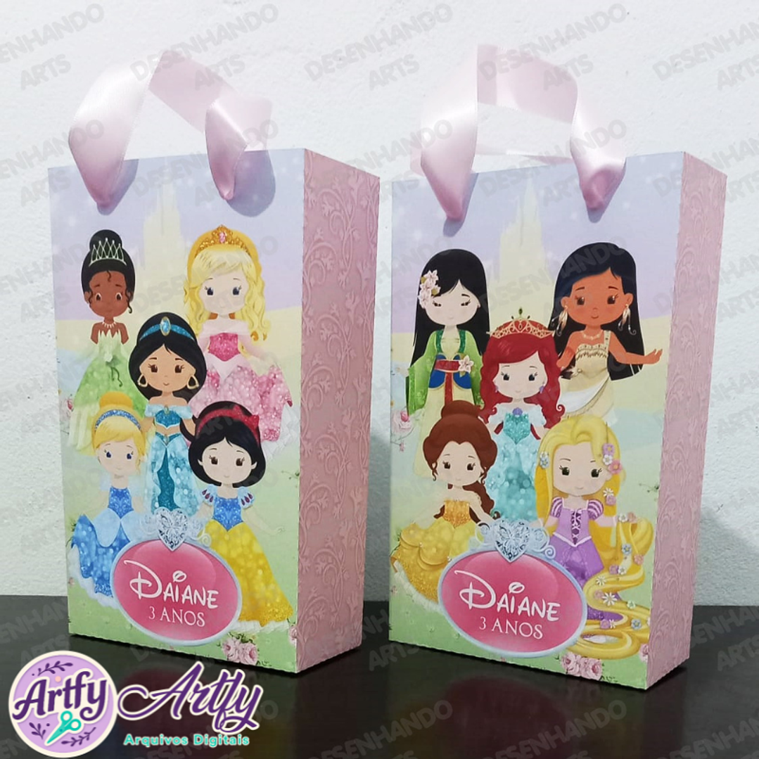 Sacola Princesas Disney 1