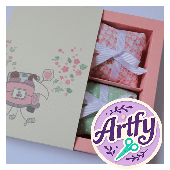 Caixa para 2 Bem Casado 1