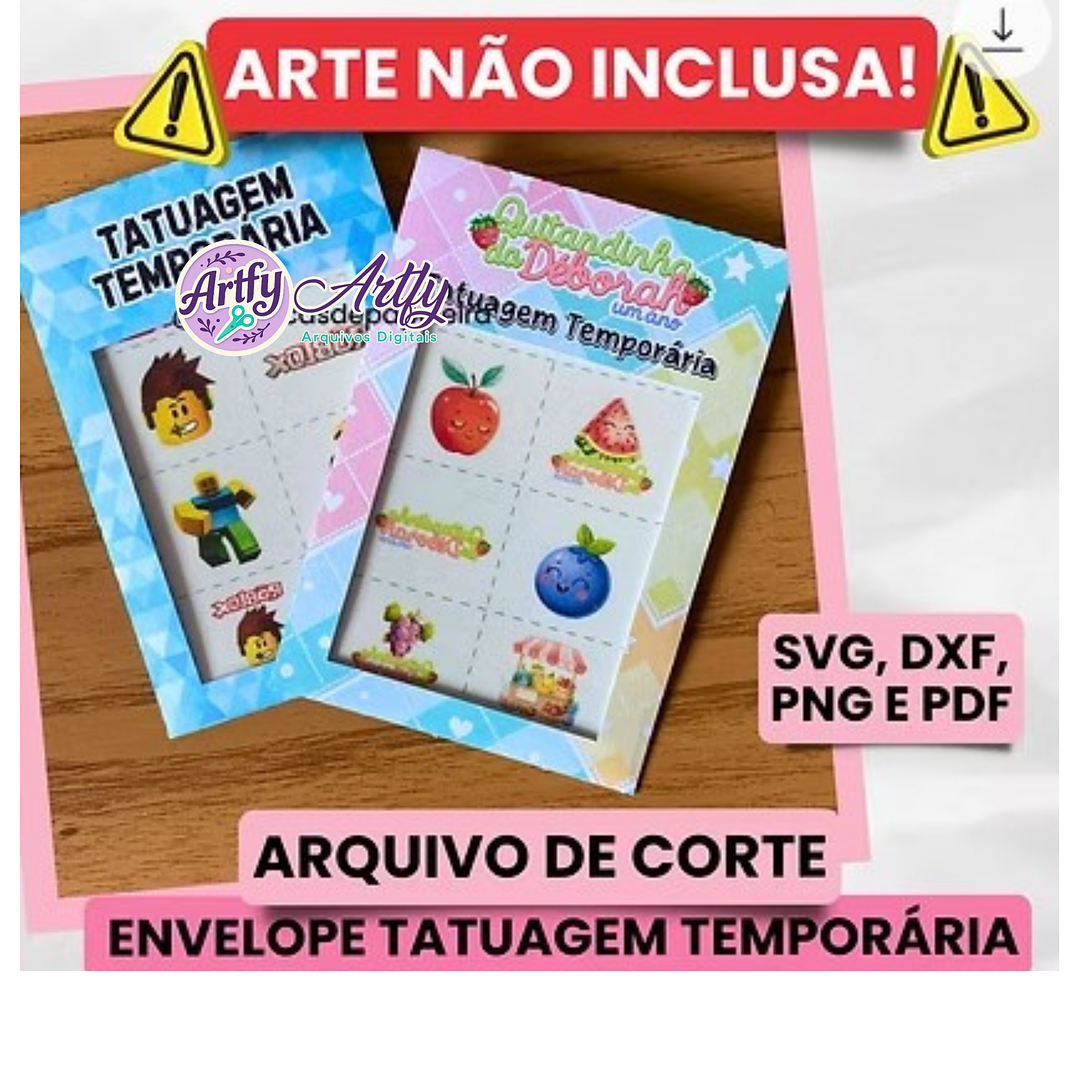 Envelope  Tatuagens 1