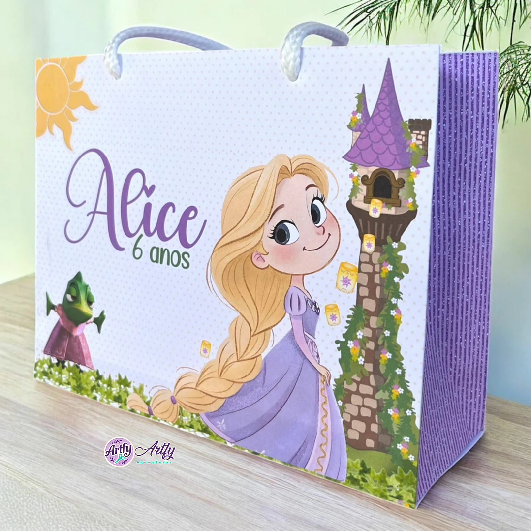 Molde sacola 20x15 PRINCESA 1