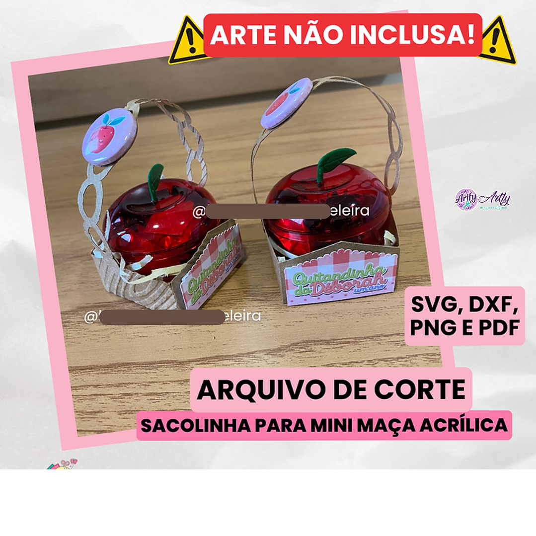 Sacolinha  Mini Maça 1