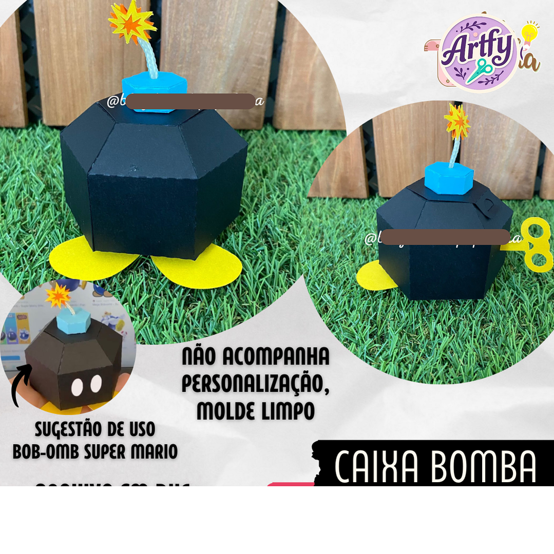 SUPER MARIO - Caixa Bomba 1