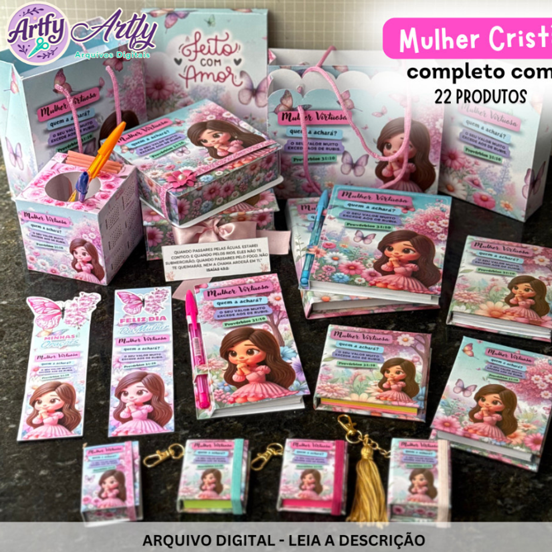 Kit Mulher Cristã Completo 1