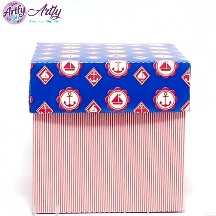 Caixa Cubo com Tampa 1