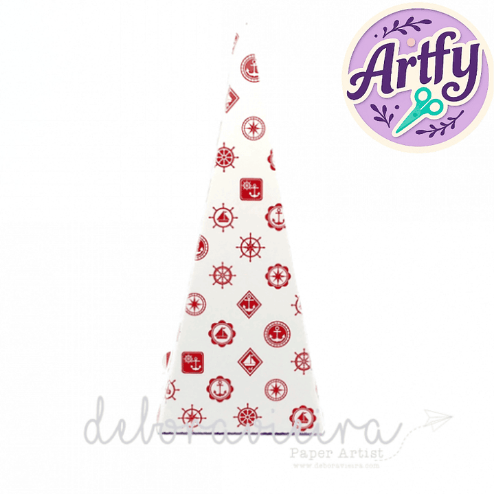 Caixa Pirâmide com Lacre 1