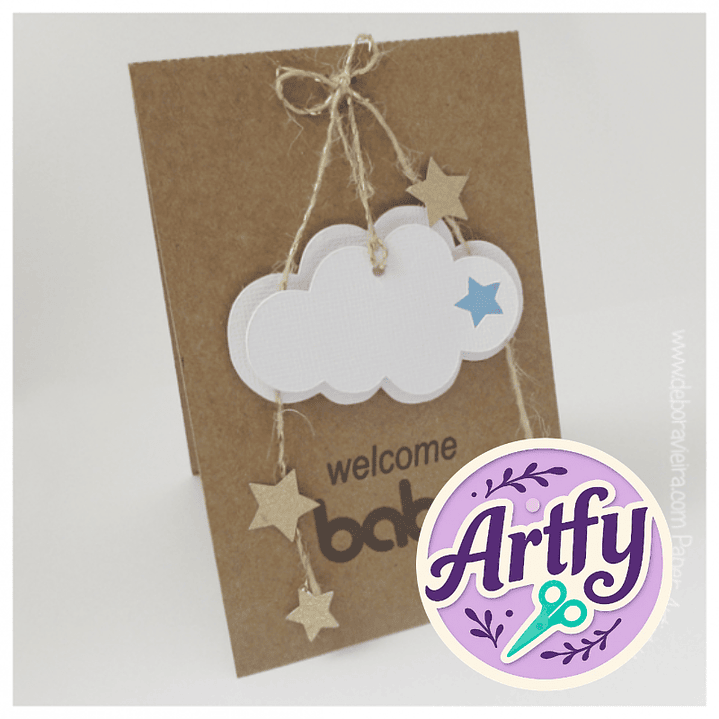 Cartão Welcome Baby 1