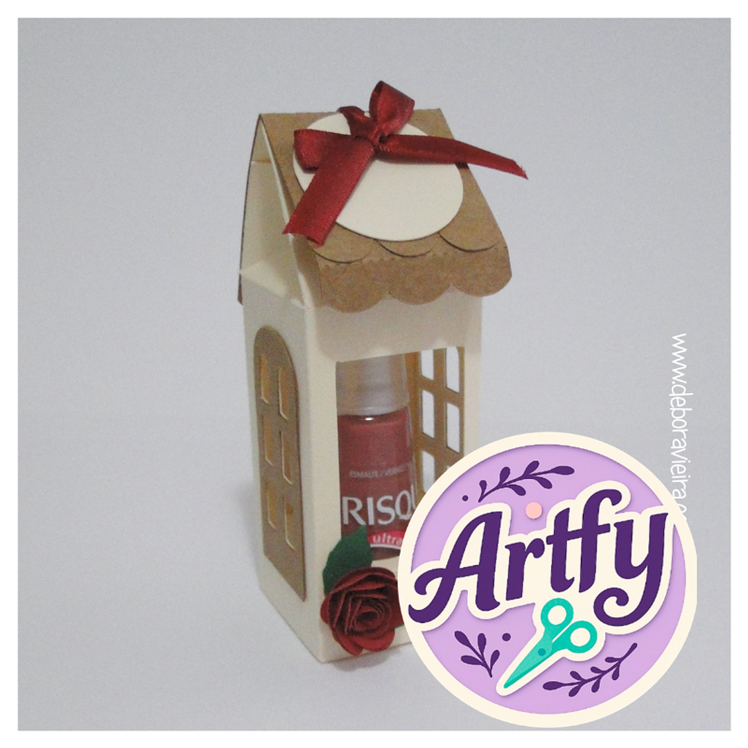 Caixa Casinha Esmalte 1