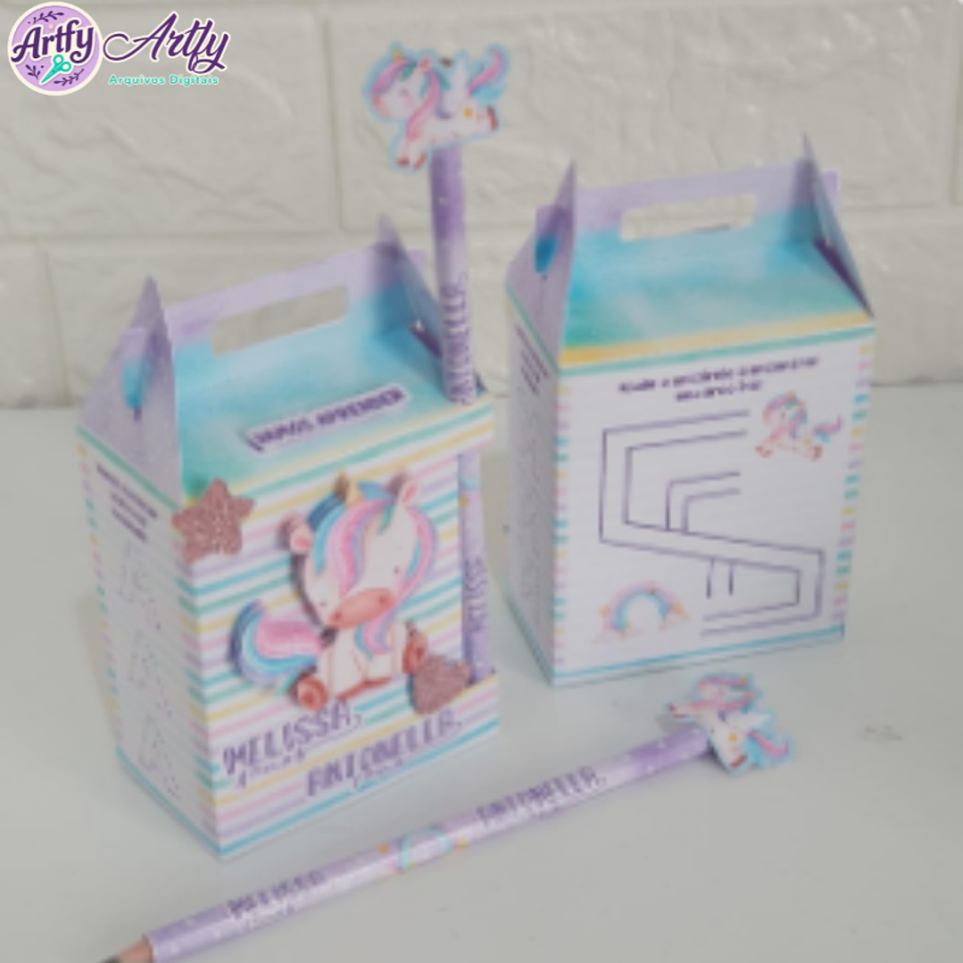 Caixinha de Atividade + Lápis 1