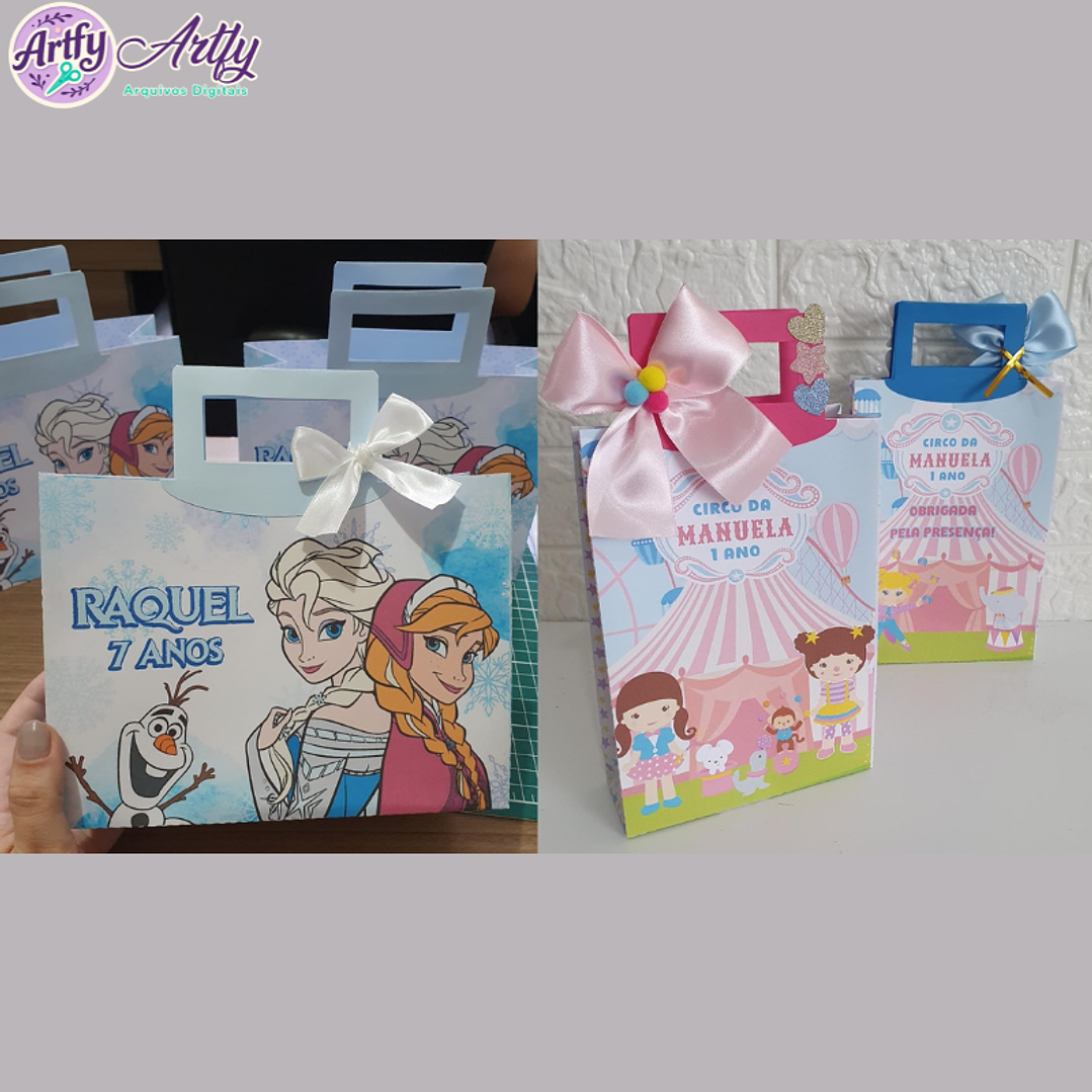 Kit de Sacolinhas Horizontal e Vertical 1