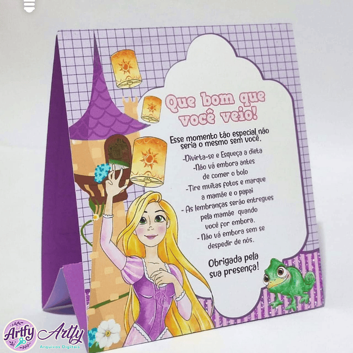 Placa de Mesa Labubu 1