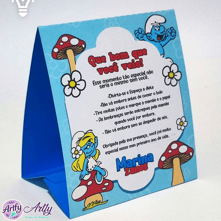 Placa de Mesa Sky Patrulha Canina  1