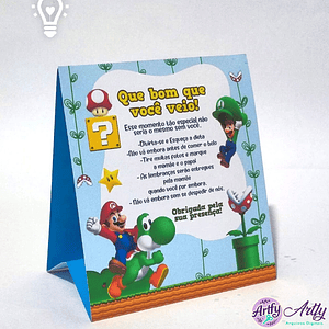 Placas de Mesa Circo Menina