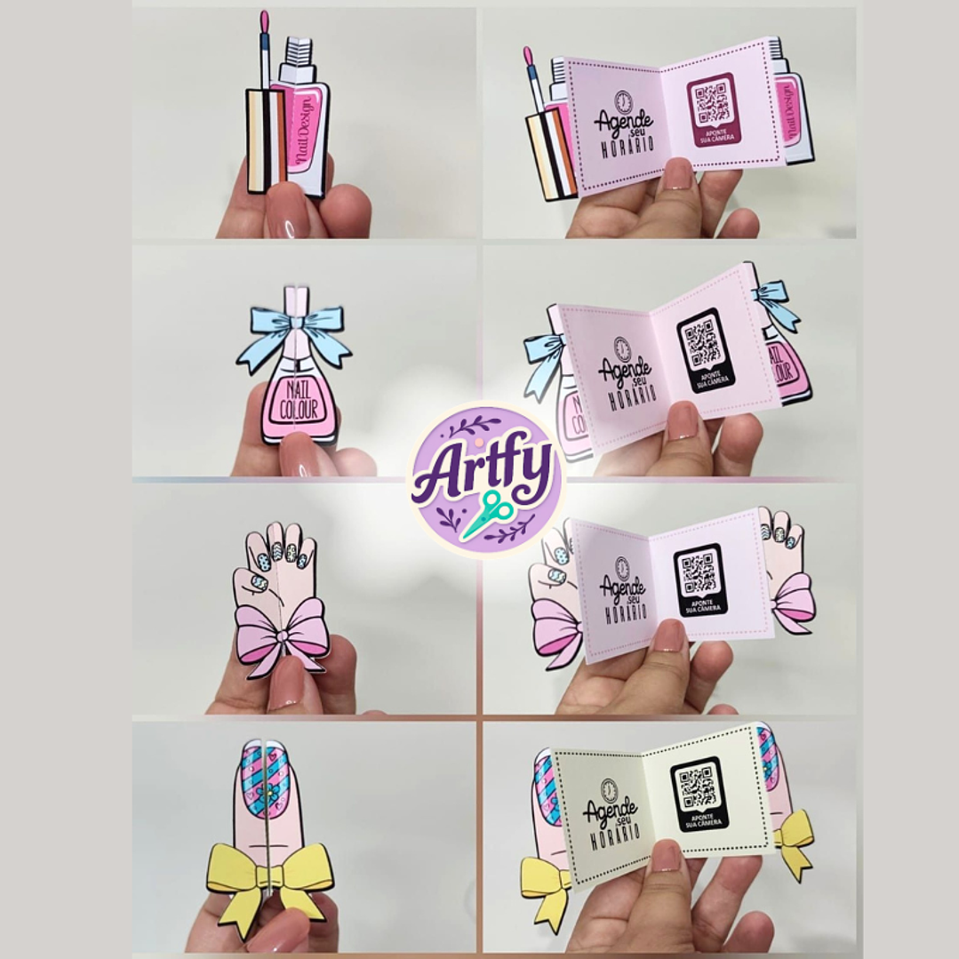 Card Retrovisor Manicure 1