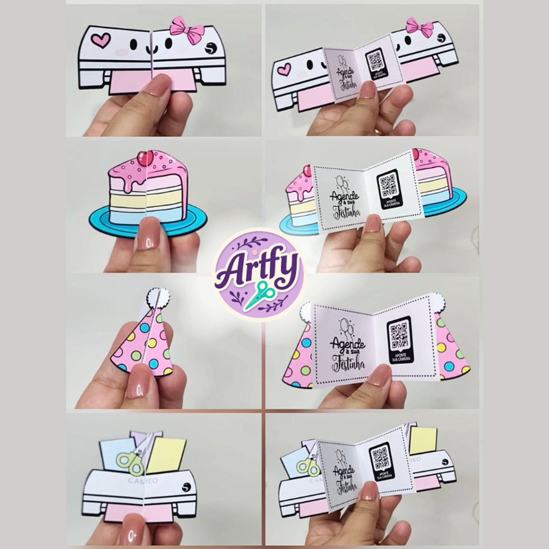 Card Retrovisor Papelaria 1