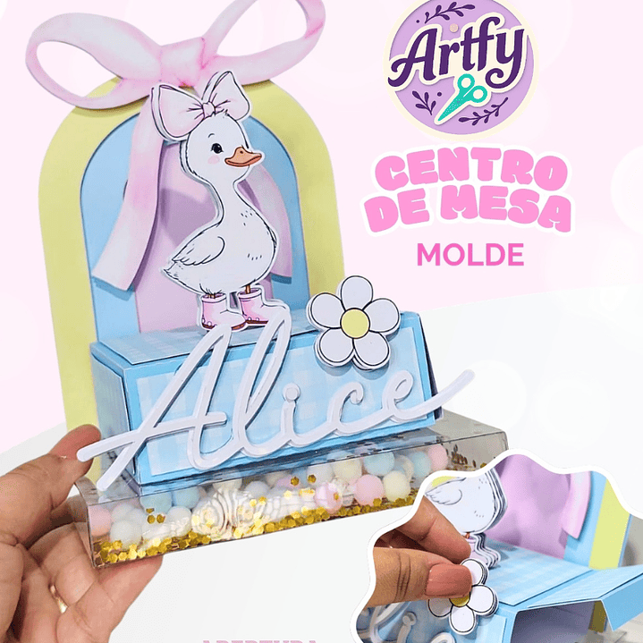 Centro de Mesa de Andar 1