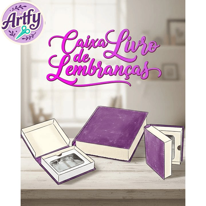 Caixa Livro de Lembranças 1