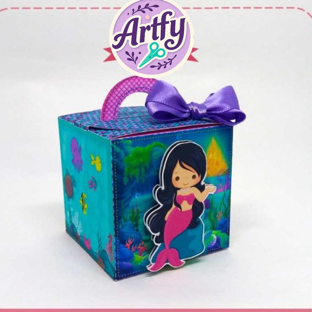 Caixa Cubo com Alça 1